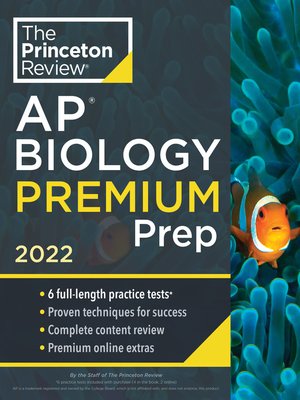 cover image of Princeton Review AP Biology Premium Prep, 2022